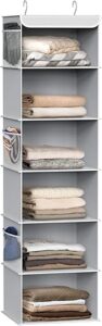 Simple Houseware 6-Shelf Hanging Closet Organizer