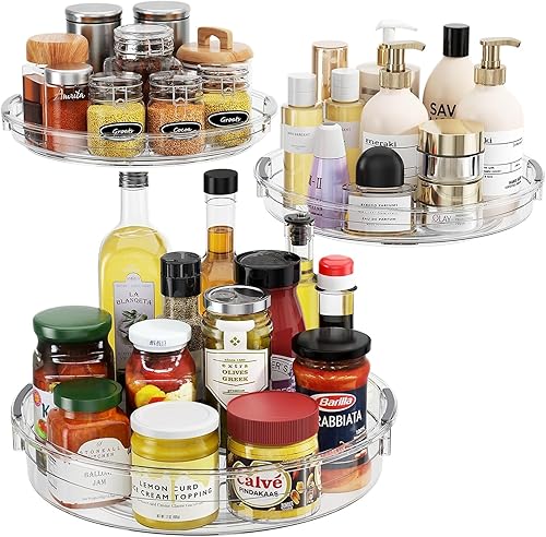 The Best Lazy Susan Organizer for Kitchen Cabinets: Why 4,000+ Buyers Chose the LAMU 3-Pack