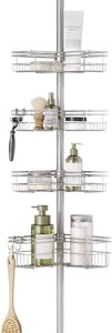 Zenna Home Tension Shower Caddy Organizer
