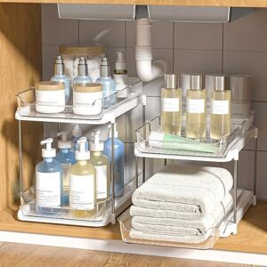 Delamu Under Sink Organizer and Storage Bathroom